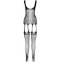PASSION - COLLEZIONE ECO BODYSTOCKING ECO BS007 BIANCO
