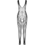 PASSION - COLLEZIONE ECO BODYSTOCKING ECO BS012 BIANCO