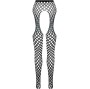 PASSION - ECO COLLECTION BODYSTOCKING ECO S003 ROT