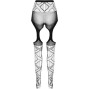 PASSION - COLLEZIONE ECO BODYSTOCKING ECO S005 BIANCO