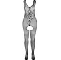 PASSION - BS098 BODYSTOCKING NERO TAGLIA UNICA