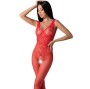 PASSION - BS098 RED BODYSTOCKING ONE SIZE