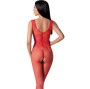 PASSION - BS098 BODYSTOCK ROSSO TAGLIA UNICA