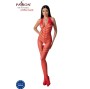 PASSION - BODYSTOCKING BS100 ROSSO TAGLIA UNICA