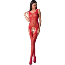 PASSION - WOMAN BS061 BODYSTOCKING ROSSO TAGLIA UNICA