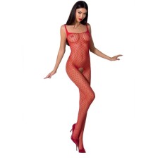 PASSION - WOMAN BS071 BODYSTOCKING ROSSO TAGLIA UNICA