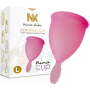 NINA KIKÍ - MENSTRUAL CUP ROSA - GRÖSSE L