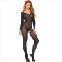 LEG AVENUE - BODYSTOCKING MANGA COMPRIDA PRETO