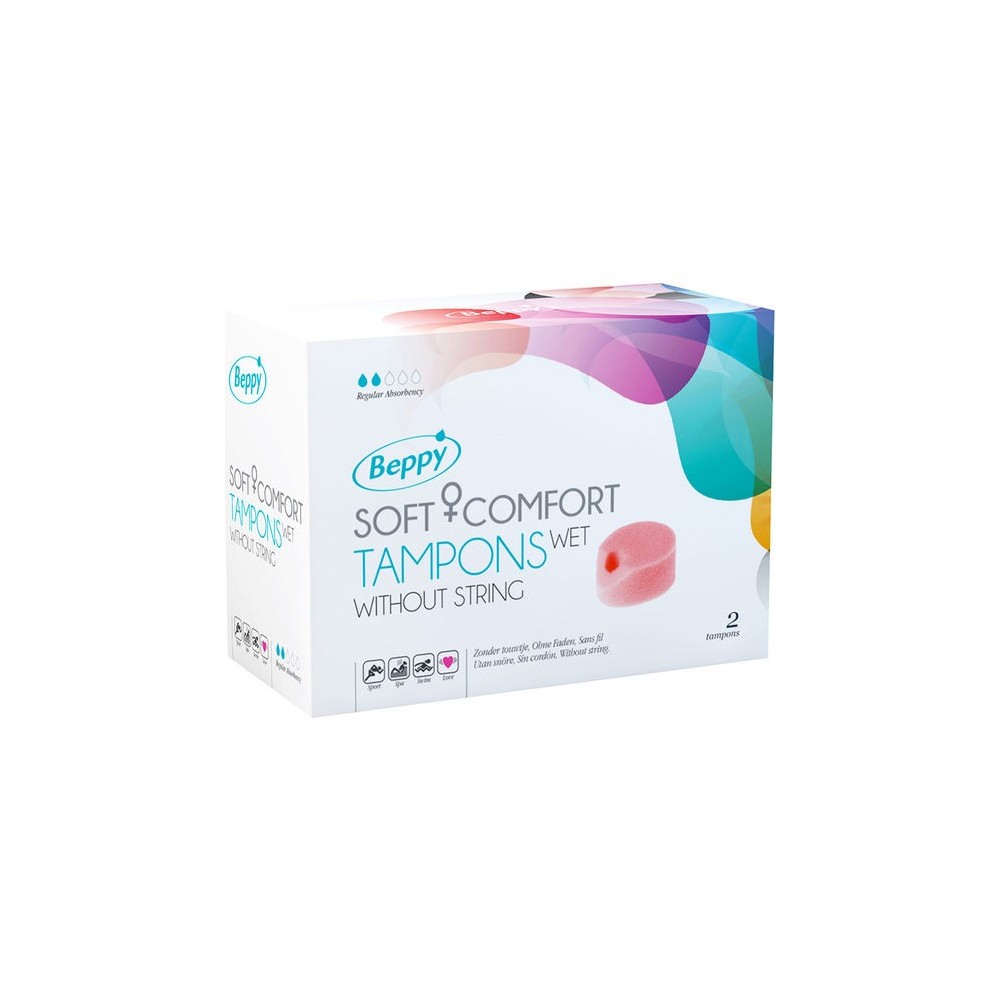 BEPPY - SOFT COMFORT TAMPONS WET 2UNITS