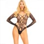 LEG AVENUE - BODY CROCHLESS AVEC NOIR BRILLANT