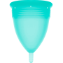 STERCUP - FDA SILIKON-MENSTRUALCUP AQUAMARIN - GRÖSSE L