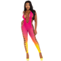 LEG AVENUE - BODYSTOCKING ALLA CAVIGLIA SUNSET