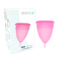 STERCUP - FDA SILIKON-MENSTRUALCUP ROSA - GRÖSSE S