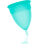 STERCUP - COPPA MESTRUALE IN SILICONE FDA ACQUAMARINA - TAGLIA S