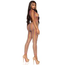 LEG AVENUE - RAINBOW NET BODYSTOCKING TAILLE UNIQUE