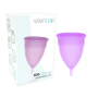 STERCUP - COPPA MESTRUALE IN SILICONE FDA LILLA - TAGLIA S