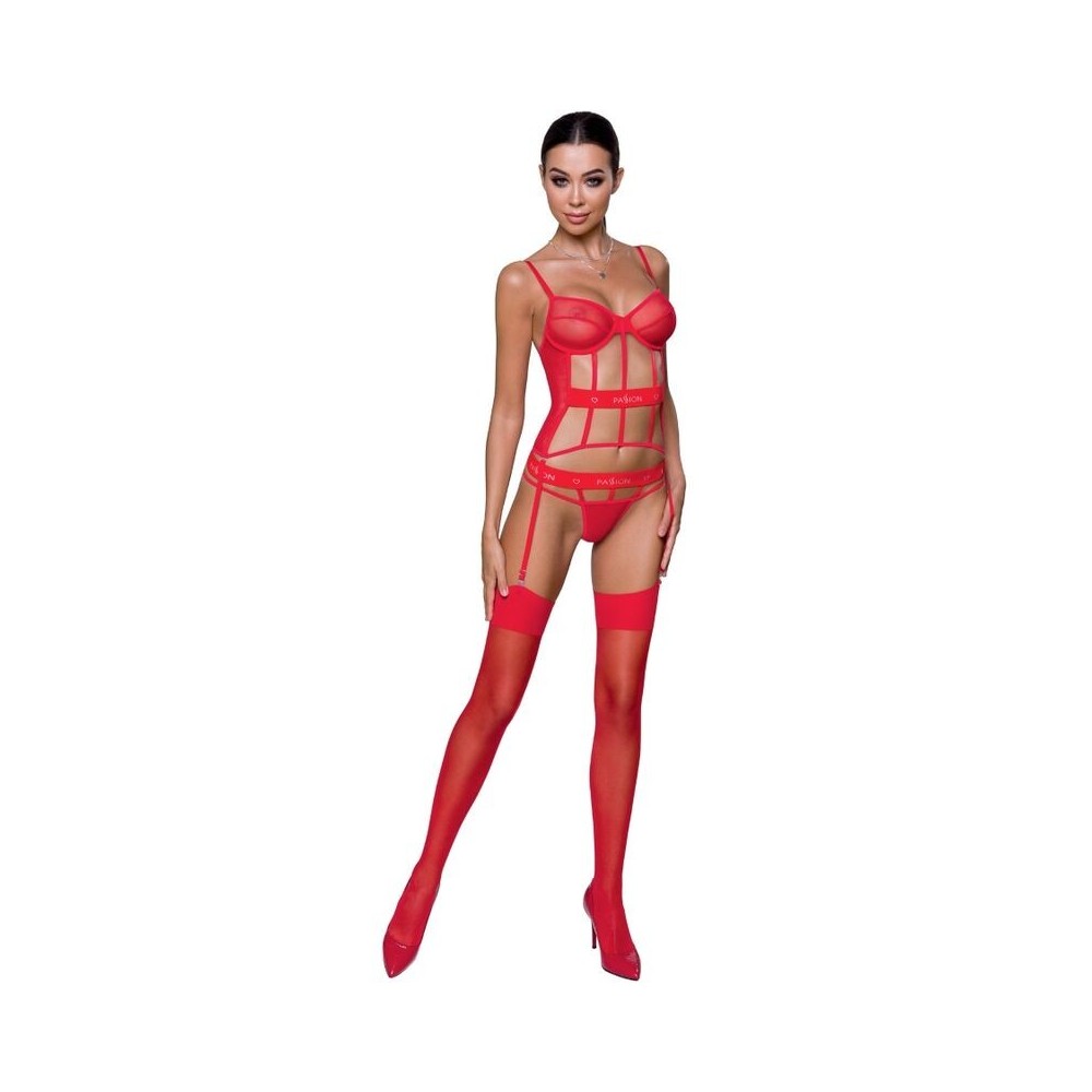 PASSION - KYOUKA CORSET VERMELHO S/M