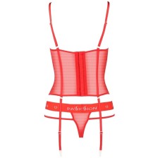 PASSION - CORSETTO KYOKA ROSSO S/M