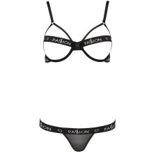 PASSION - SET DUE PEZZI KYOKA NERO S/M