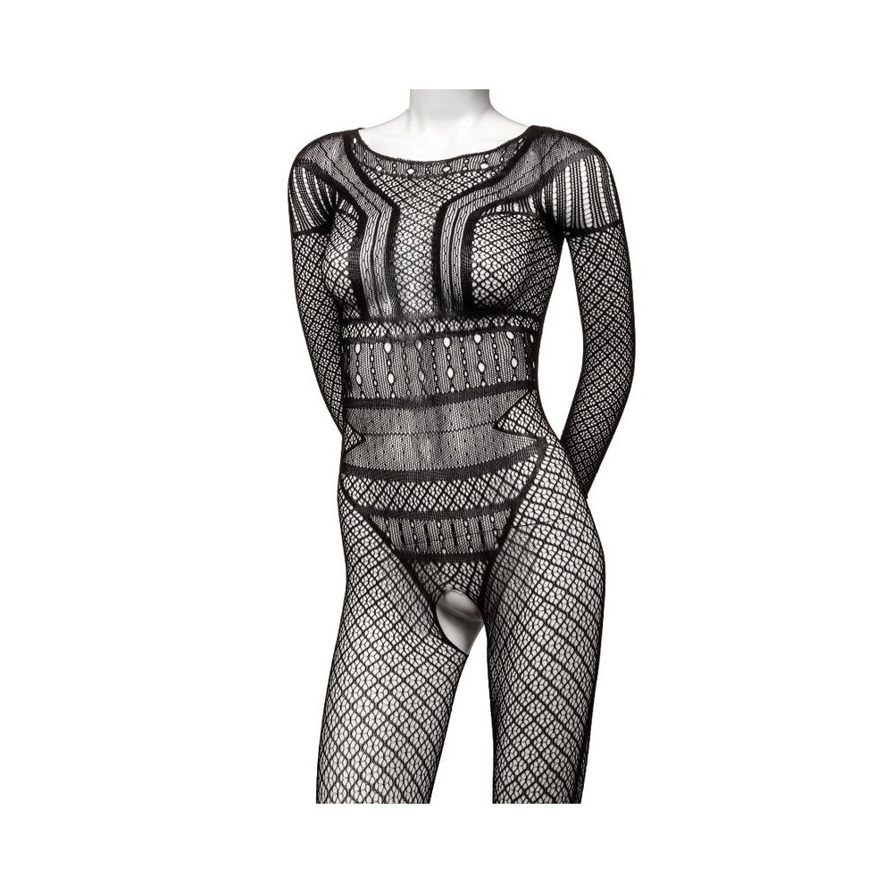 CALEXOTICS - LACE BODY SUIT PLUS SIZE