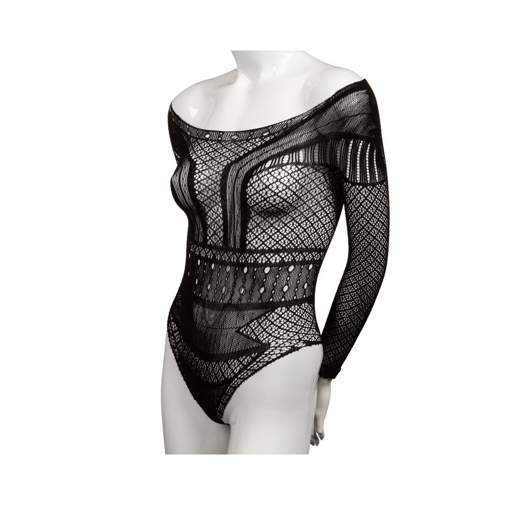 CALEXOTICS - SCANDAL SHOULDER BODY SUIT PLUS SIZE