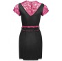 LIVCO CORSETTI FASHION - KUMIKO LC 90428 KLEID + HÖSCHE SCHWARZ S/M
