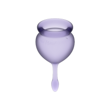 SATISFYER - FEEL GOOD MENSTRUAL CUP LILA 15 + 20 ML