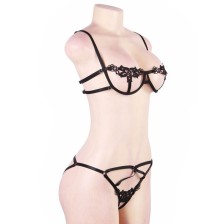 SUBBLIME - SET ENSEMBLE DEUX PIÈCES SOUTIEN-GORGE ET STRING L/XL