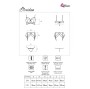 LIVCO CORSETTI FASHION - MORIDAM LC 90552 SUTI + CINTA LIGA + CALA NEGRO L/XL
