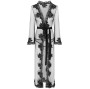 LIVCO CORSETTI FASHION - ROBE NOKINA LC XG055 + CULOTTE NOIR TAILLE UNIQUE