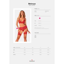 OBSESSIVE - BELOVYA GARTER PANTIES XS/S