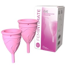 FEMINTIMATE - EVE SILICONE MENSTRUAL CUP - SIZE L