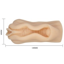 BAILE - MINI MALE MASTURBATOR VAGINA LIPS DESIGN