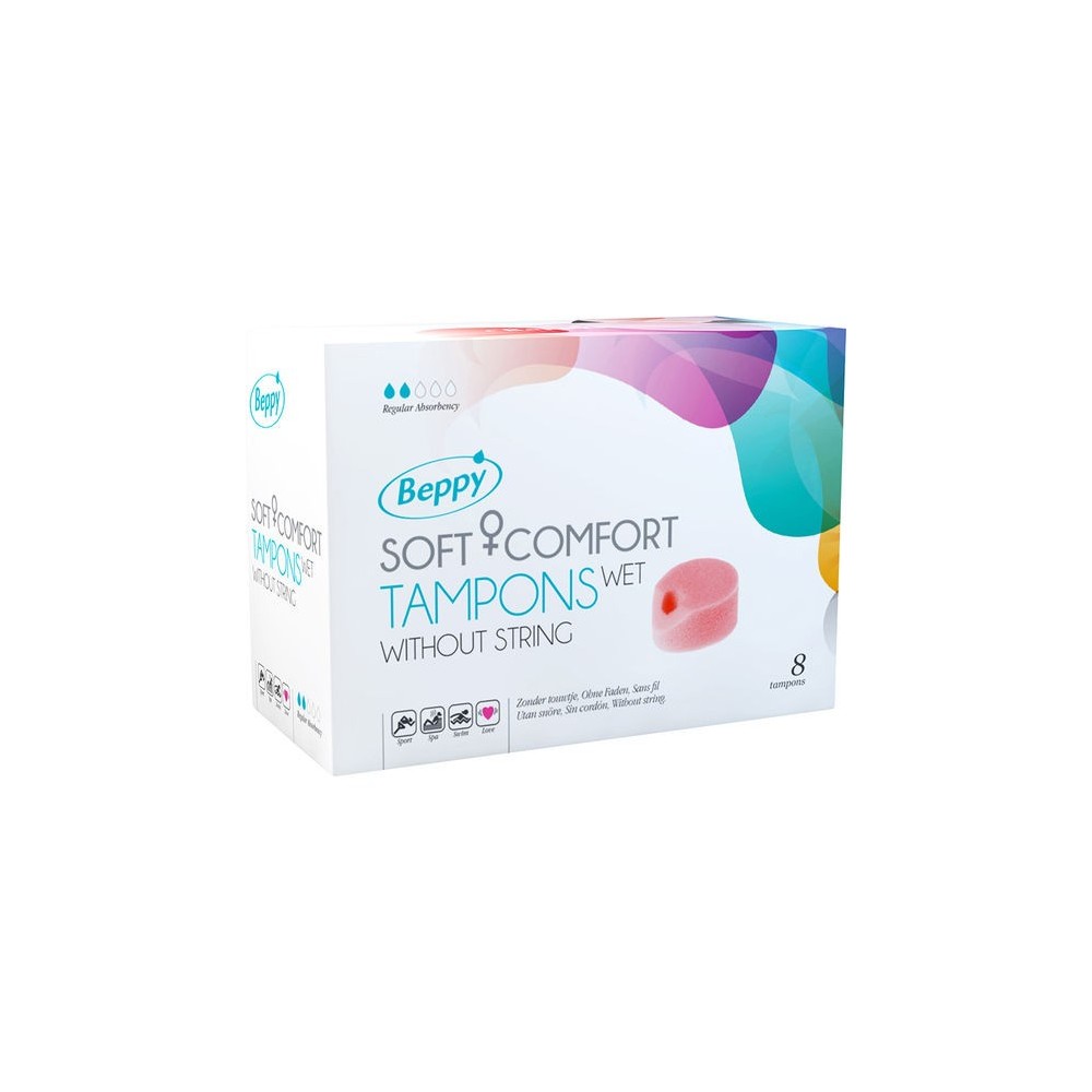 BEPPY - SOFT COMFORT TAMPONI BAGNATI 8 UNITÀ