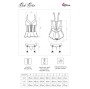 LIVCO CORSETTI FASHION - RED ROSE LC 90130 CORSETTO + SLIP ROSSO L/XL