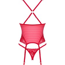 OBSESSIVE - CORSETTO LACELOVE ROSSO XS/S