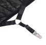 SUBLLIME - ROBE TRANSPARENTE COL DOS NOIR L/XL