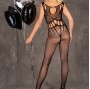 LIVCO CORSETTI FASHION - AMAHIL BODYSTOCKING CROTCHLESS BLACK ONE SIZE
