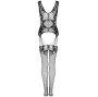 LIVCO CORSETTI FASHION - JULOVE BODYSTOCKING BLACK ONE SIZE