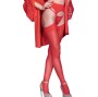 CHILIROSE - CR 4312 CALZA REGGER ROSSO S/M