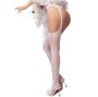 CHILIROSE - CR 4312 BAS Jarretière BLANC S/M