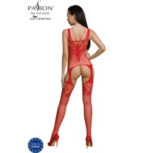 PASSION - COLEO ECO BODYSTOCKING ECO BS011 VERMELHO