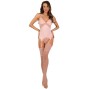 LIVCO CORSETTI FASHION - CONJUNTO PERSINNE PÊSSEGO CORSET + CALCINHA + MEIAS