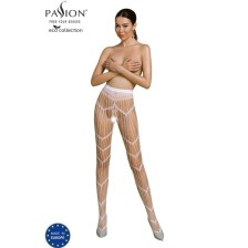 PASSION - COLLEZIONE ECO BODYSTOCKING ECO S006 BIANCO