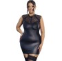 SUBBLIME - VESTIDO SEXY DE COURO L/XL