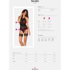 OBSESSIVE - CORSETTO SERAFIA M/L