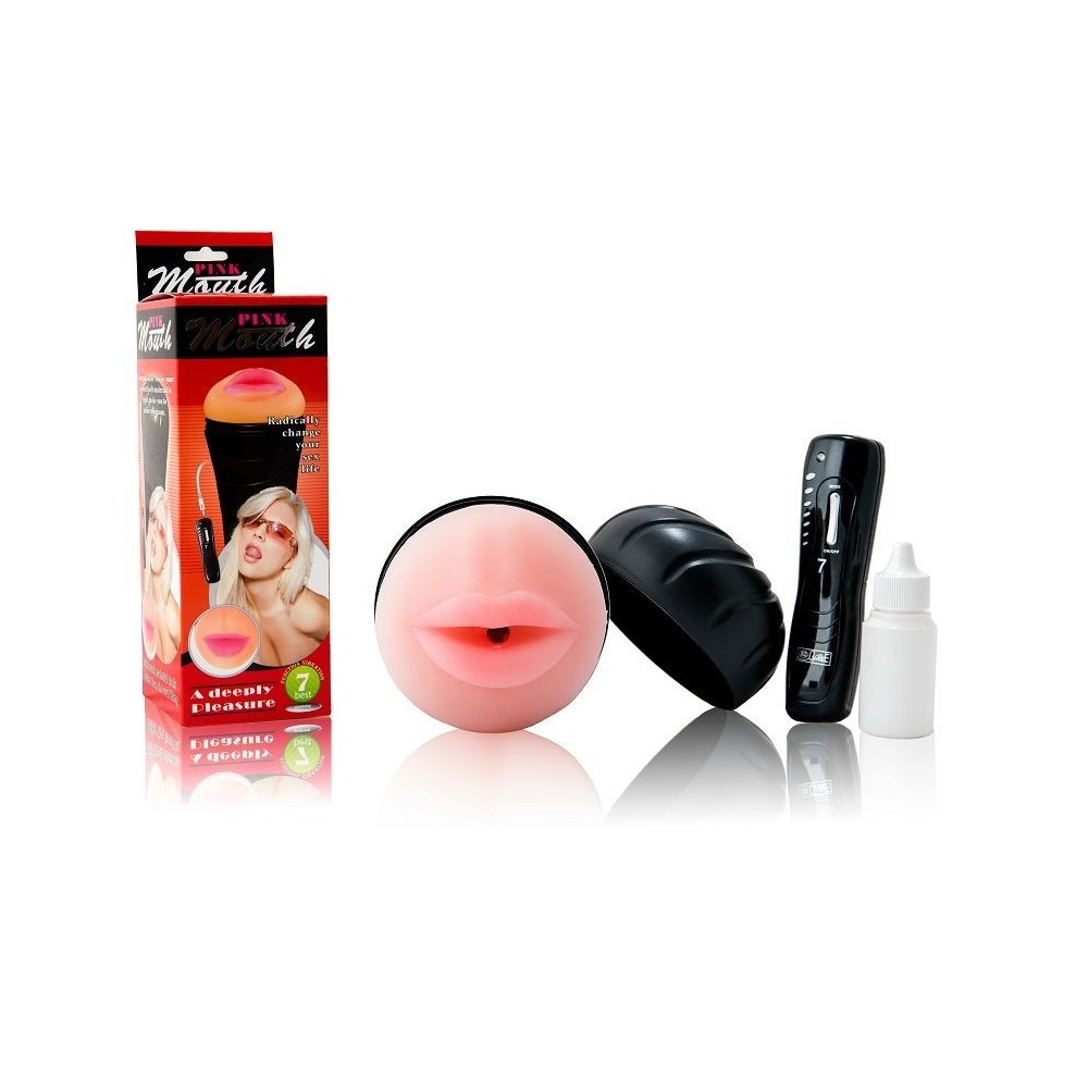 BAILE - MOUTH MASTURBATOR WITH VIBRATOR 7 RHYTHMS