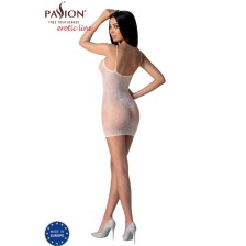 PASSION - BS096 WEISSER BODYSTOCKING, EINE GRÖSSE