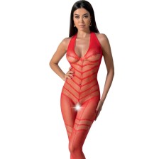 PASSION - BODYSTOCKING BS100 ROSSO TAGLIA UNICA