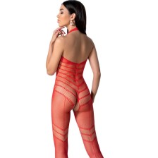 PASSION - BODYSTOCKING BS100 ROSSO TAGLIA UNICA